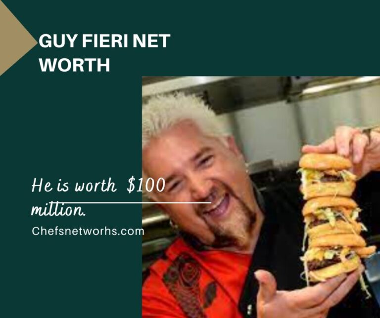 An image of Guy Fieri Net Worth